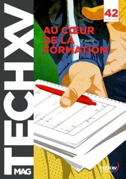 Couverture illustrée du TECH XV Mag N°42